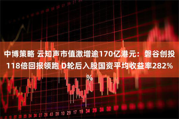 中博策略 云知声市值激增逾170亿港元：磐谷创投118倍回报领跑 D轮后入股国资平均收益率282%