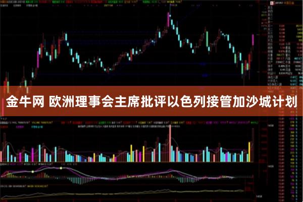 金牛网 欧洲理事会主席批评以色列接管加沙城计划